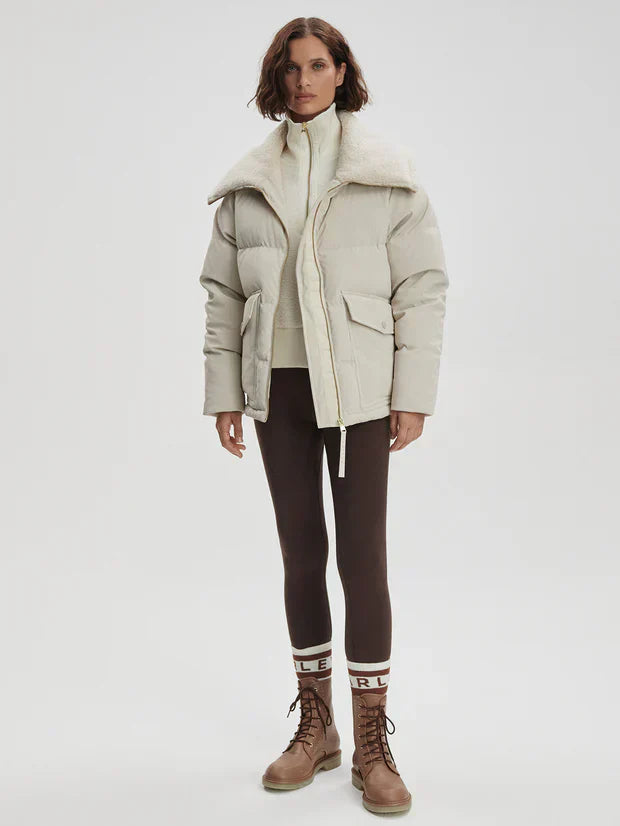 Elegant Women White Wind breaker Jacket